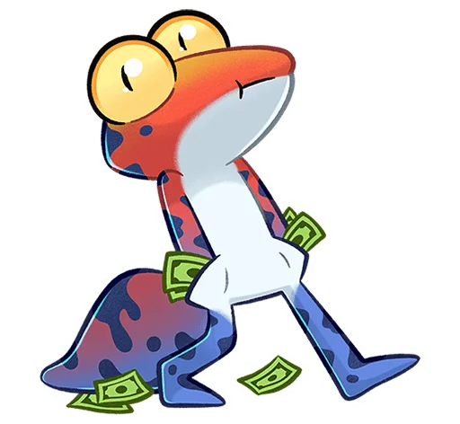 😙 Стикер «Токи без надписей» для Telegram