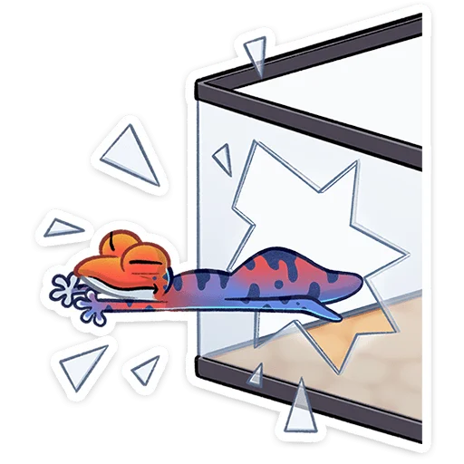 😵 Стикер «Токи без надписей» для Telegram
