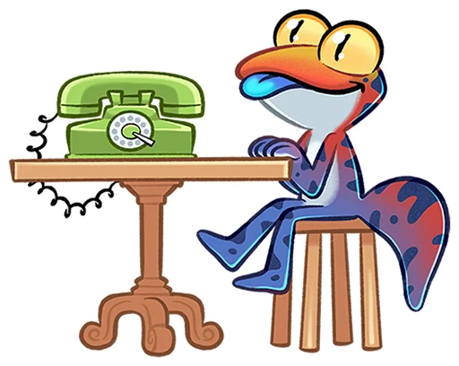 ☎ Стикер «Токи без надписей» для Telegram