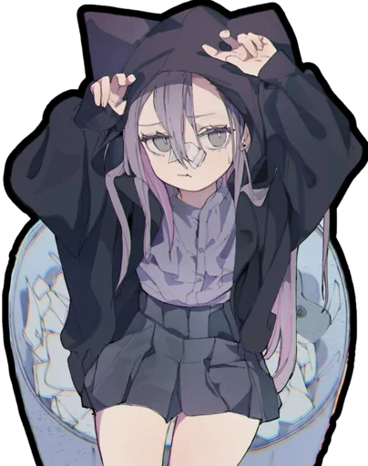 😳 Стикер «boukou-chan (tokiwata soul)» для Telegram
