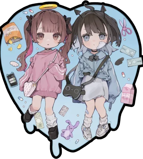 😳 Стикер «boukou-chan (tokiwata soul)» для Telegram