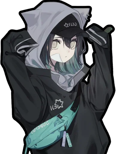 😳 Стикер «boukou-chan (tokiwata soul)» для Telegram