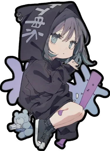 😳 Стикер «boukou-chan (tokiwata soul)» для Telegram