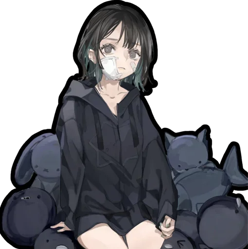 😳 Стикер «boukou-chan (tokiwata soul)» для Telegram
