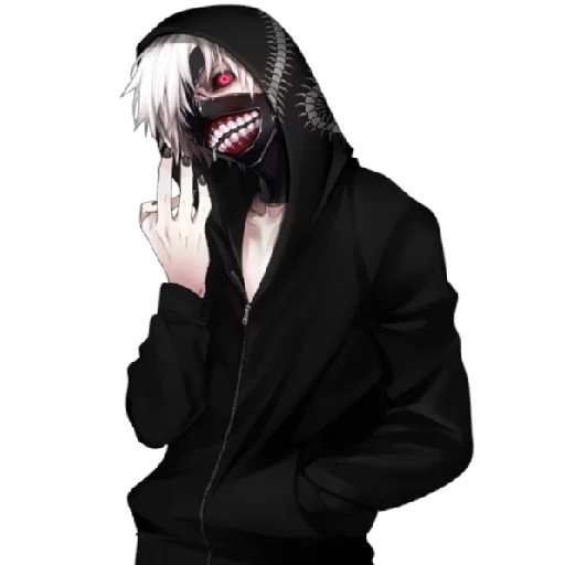 Стикерпак Tokyu Ghoul для Telegram — скачать