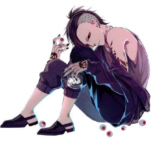 👁 Стикер «Tokyu Ghoul» для Telegram