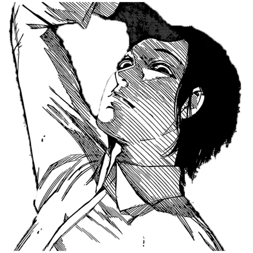 👆 Стикер «Tokyo Ghoul re» для Telegram