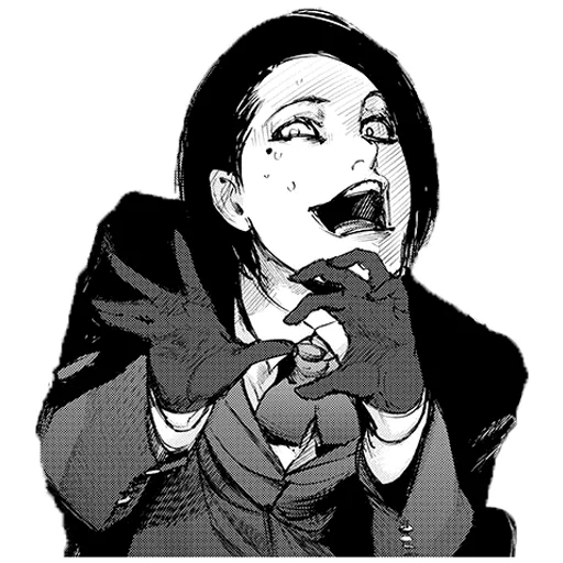 😱 Стикер «Tokyo Ghoul re» для Telegram