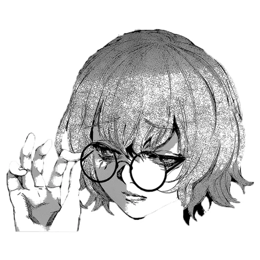 👓 Стикер «Tokyo Ghoul re» для Telegram