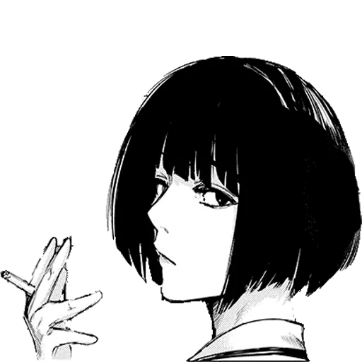 🚬 Стикер «Tokyo Ghoul re» для Telegram