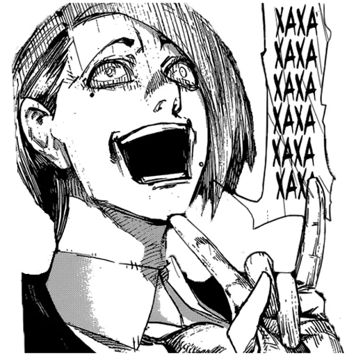 😂 Стикер «Tokyo Ghoul re» для Telegram