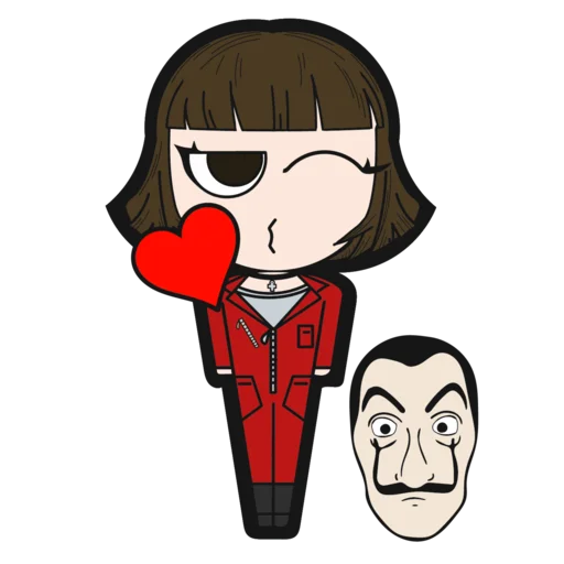 😘 Стикер «Tokyo LCDP» для Telegram