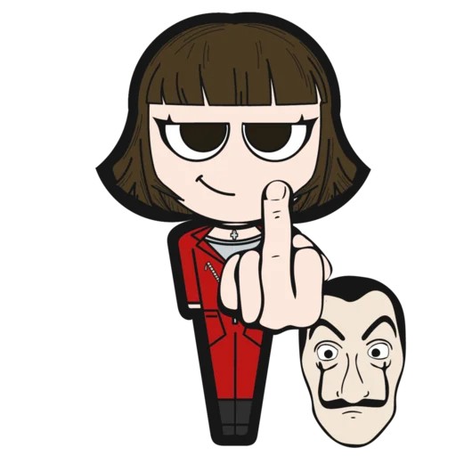 🖕 Стикер «Tokyo LCDP» для Telegram