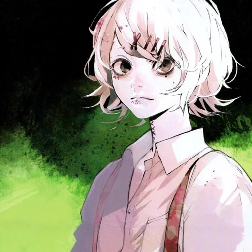 🙃 Стикер «tokyo ghoul прикольчики)))» для Telegram
