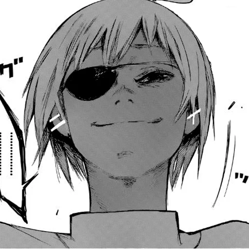 ☺️ Стикер «tokyo ghoul прикольчики)))» для Telegram