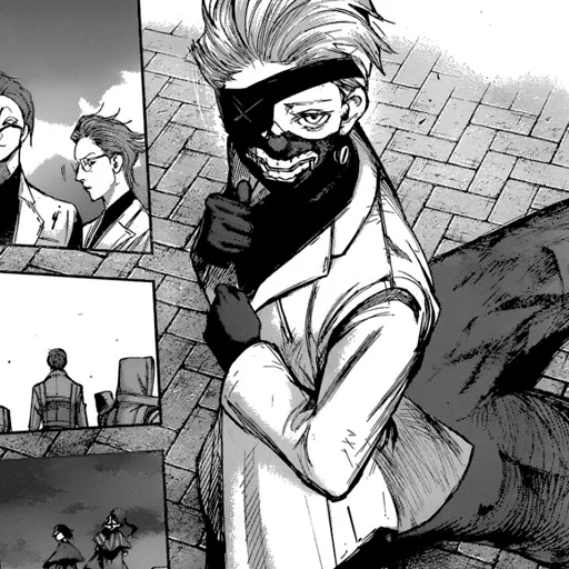😎 Стикер «tokyo ghoul прикольчики)))» для Telegram