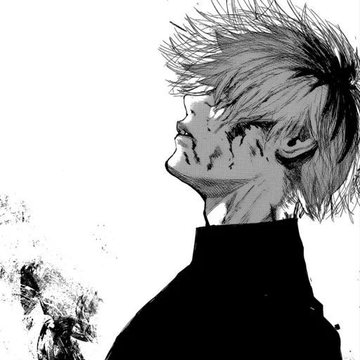 🤡 Стикер «tokyo ghoul прикольчики)))» для Telegram