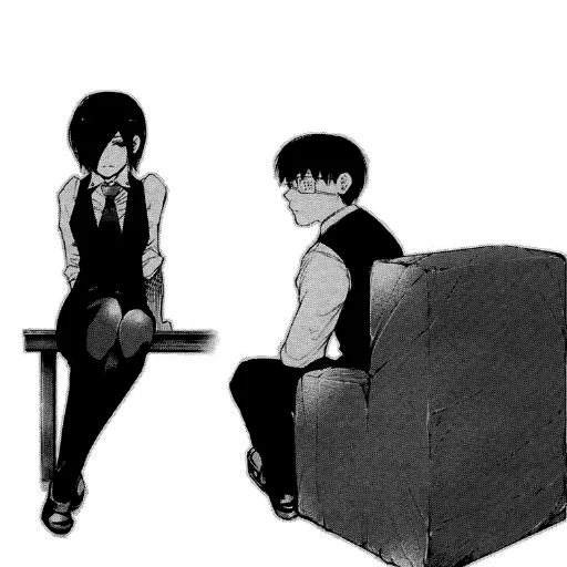 😄 Стикер «tokyo ghoul прикольчики)))» для Telegram