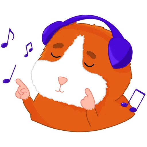 🎧 Стикер «Tolstaya Svinka» для Telegram