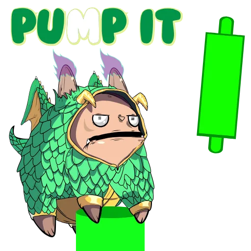 😘 Стикер «Toly The Bu Dragon» для Telegram