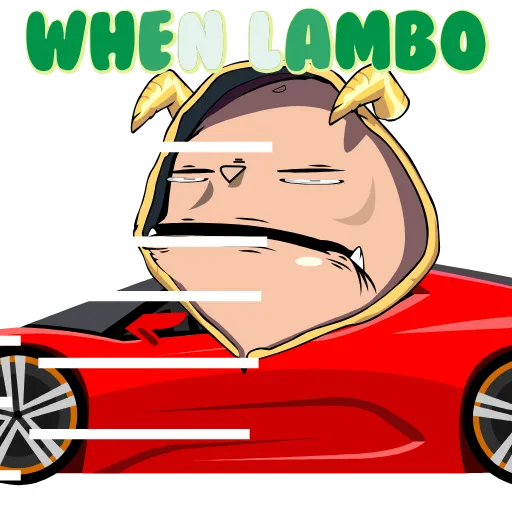 🚗 Стикер «Toly The Bu Dragon» для Telegram