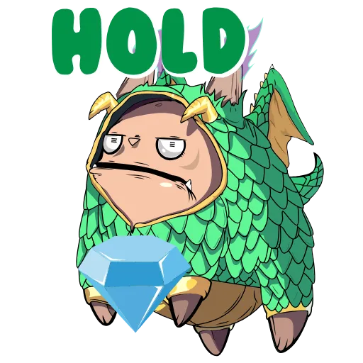 😎 Стикер «Toly The Bu Dragon» для Telegram