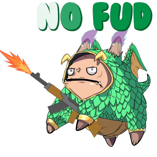 😡 Стикер «Toly The Bu Dragon» для Telegram