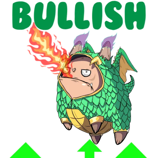 Стикерпак Toly The Bu Dragon для Telegram