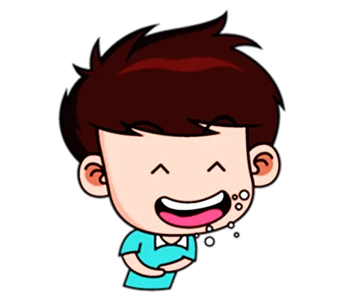 Стикерпак Chibi Dream Team - Tom and Jane для Telegram