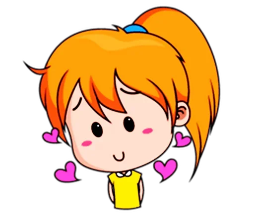 😍 Стикер «Chibi Dream Team - Tom and Jane» для Telegram