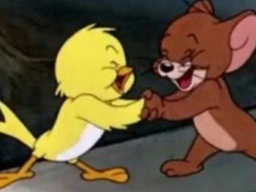 🕸 Стикер «Tom and Jerry Том и Джерри» для Telegram