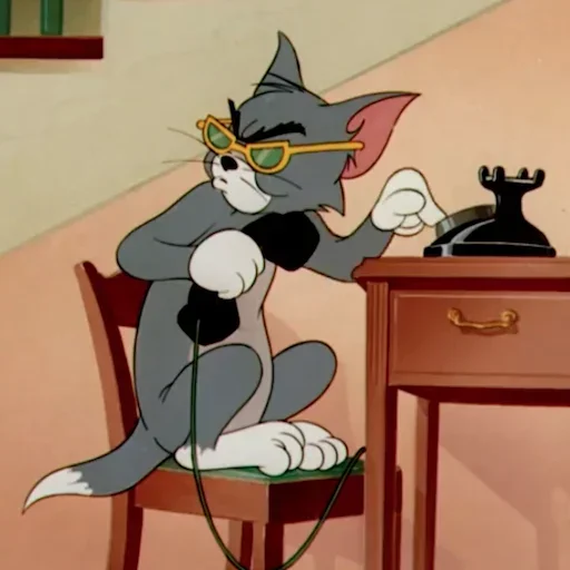 🕸 Стикер «Tom and Jerry Том и Джерри» для Telegram