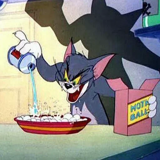 🕸 Стикер «Tom and Jerry Том и Джерри» для Telegram