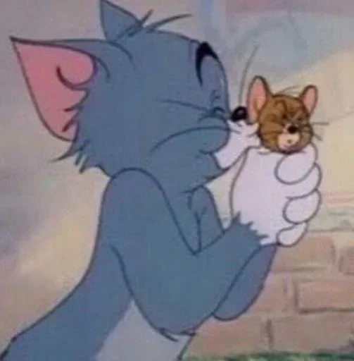 🕸 Стикер «Tom and Jerry Том и Джерри» для Telegram