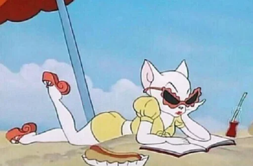 🕸 Стикер «Tom and Jerry Том и Джерри» для Telegram