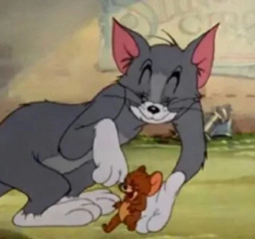 🕸 Стикер «Tom and Jerry Том и Джерри» для Telegram