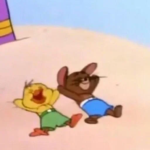 🕸 Стикер «Tom and Jerry Том и Джерри» для Telegram