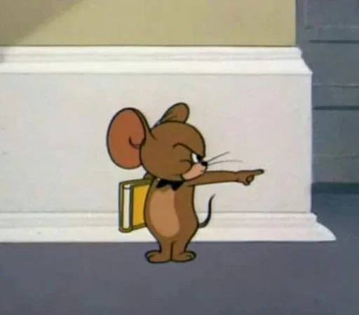 🕸 Стикер «Tom and Jerry Том и Джерри» для Telegram