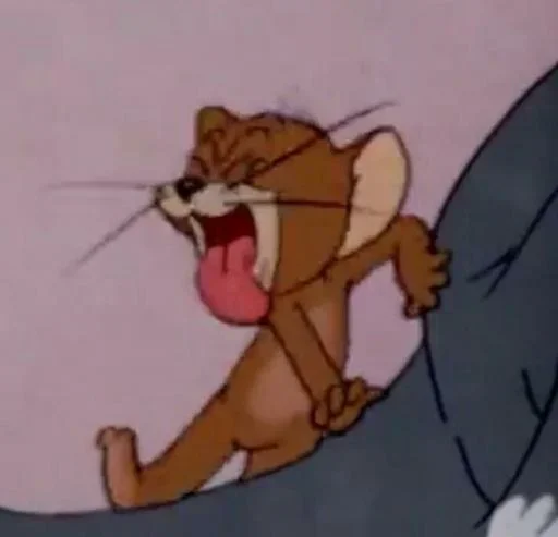 🕸 Стикер «Tom and Jerry Том и Джерри» для Telegram