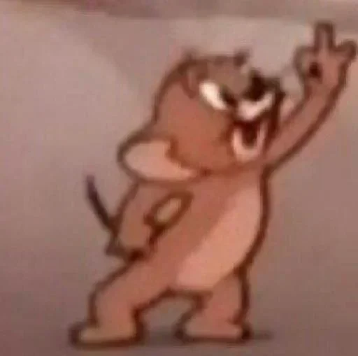 🕸 Стикер «Tom and Jerry Том и Джерри» для Telegram