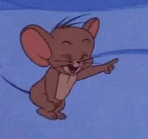 🕸 Стикер «Tom and Jerry Том и Джерри» для Telegram