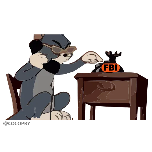 📞 Стикер «Tom and Jerry» для Telegram