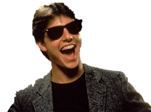 😎 Стикер «Tom Cruise» для Telegram