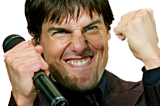 🤗 Стикер «Tom Cruise» для Telegram