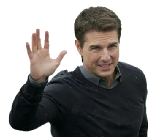 🙋 Стикер «Tom Cruise» для Telegram