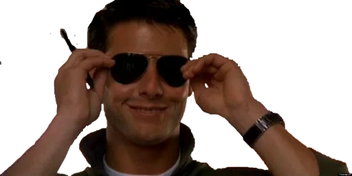 😎 Стикер «Tom Cruise» для Telegram