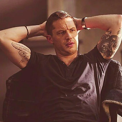 😒 Стикер «Tom Hardy» для Telegram