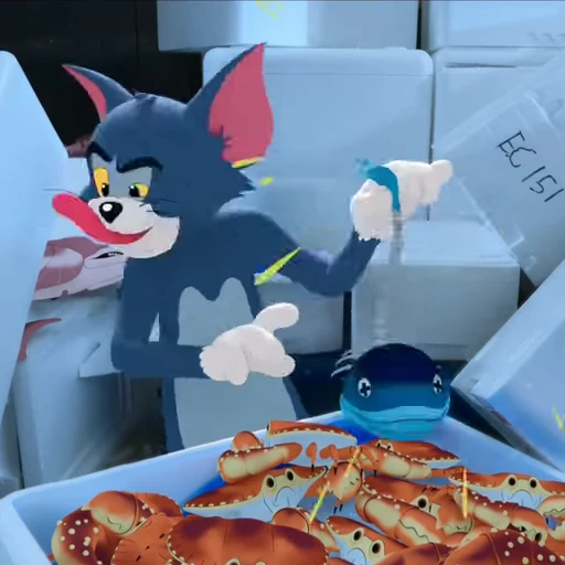 🐈‍⬛️ Стикер «Том и Джерри» для Telegram