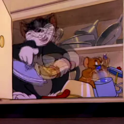 😅 Стикер «Tom & Jerry» для Telegram