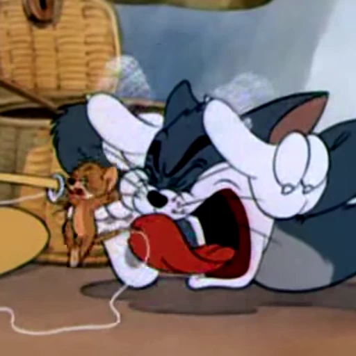 😱 Стикер «Tom & Jerry» для Telegram